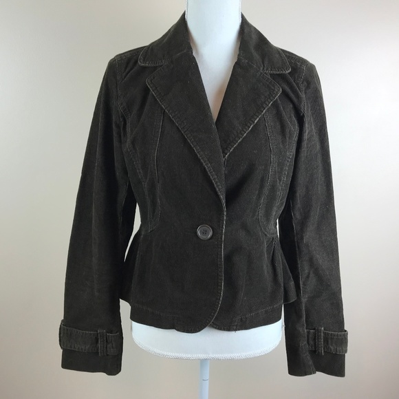 Ann Taylor Jackets & Blazers - Ann Taylor Loft Womens Brown Corduroy Blazer